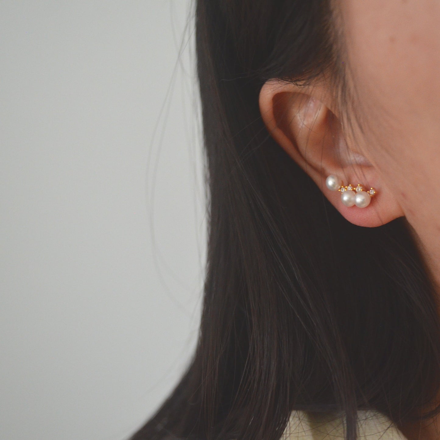 Adeline-Two Way Pearl Earrings