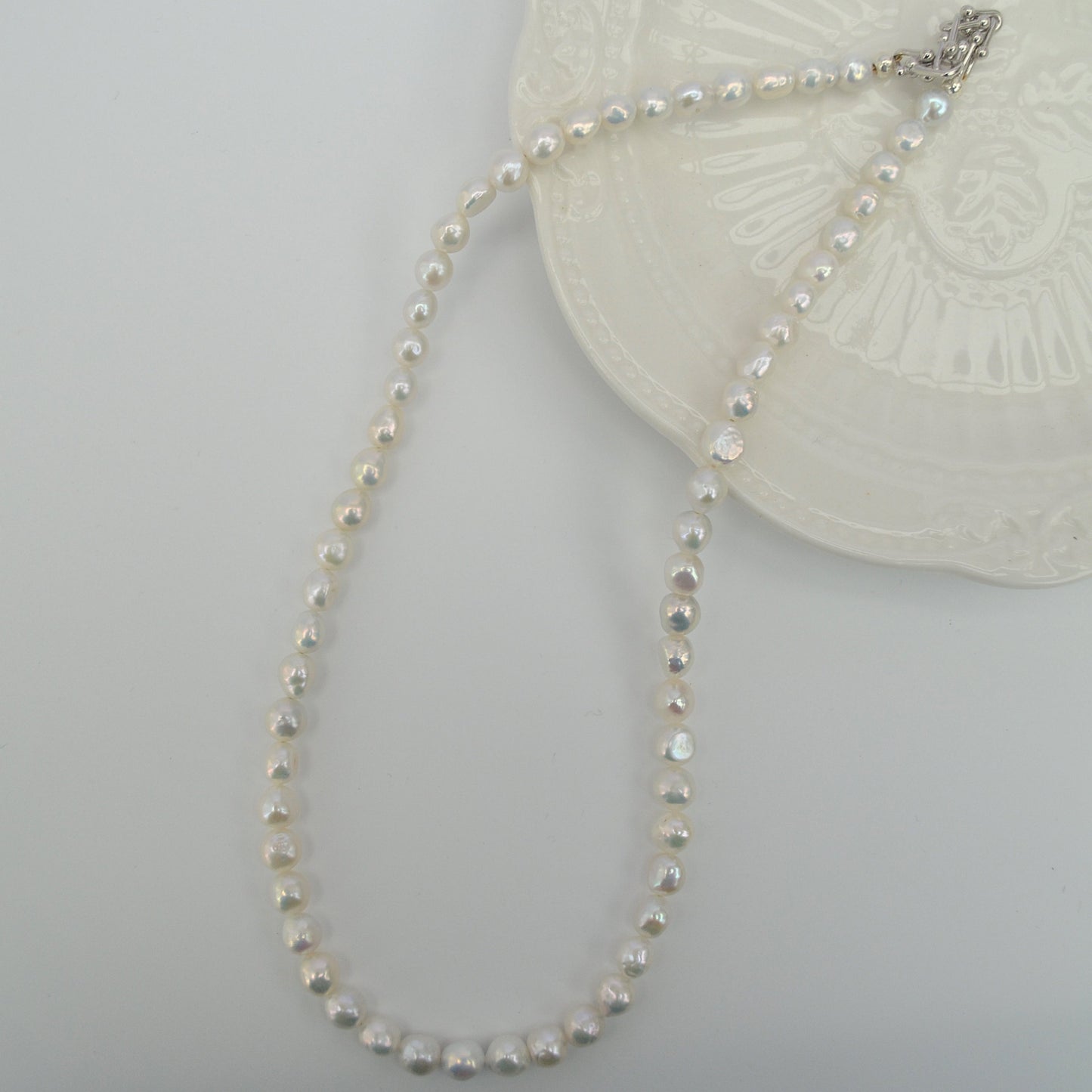 Joëlle Baroque Pearl Necklace