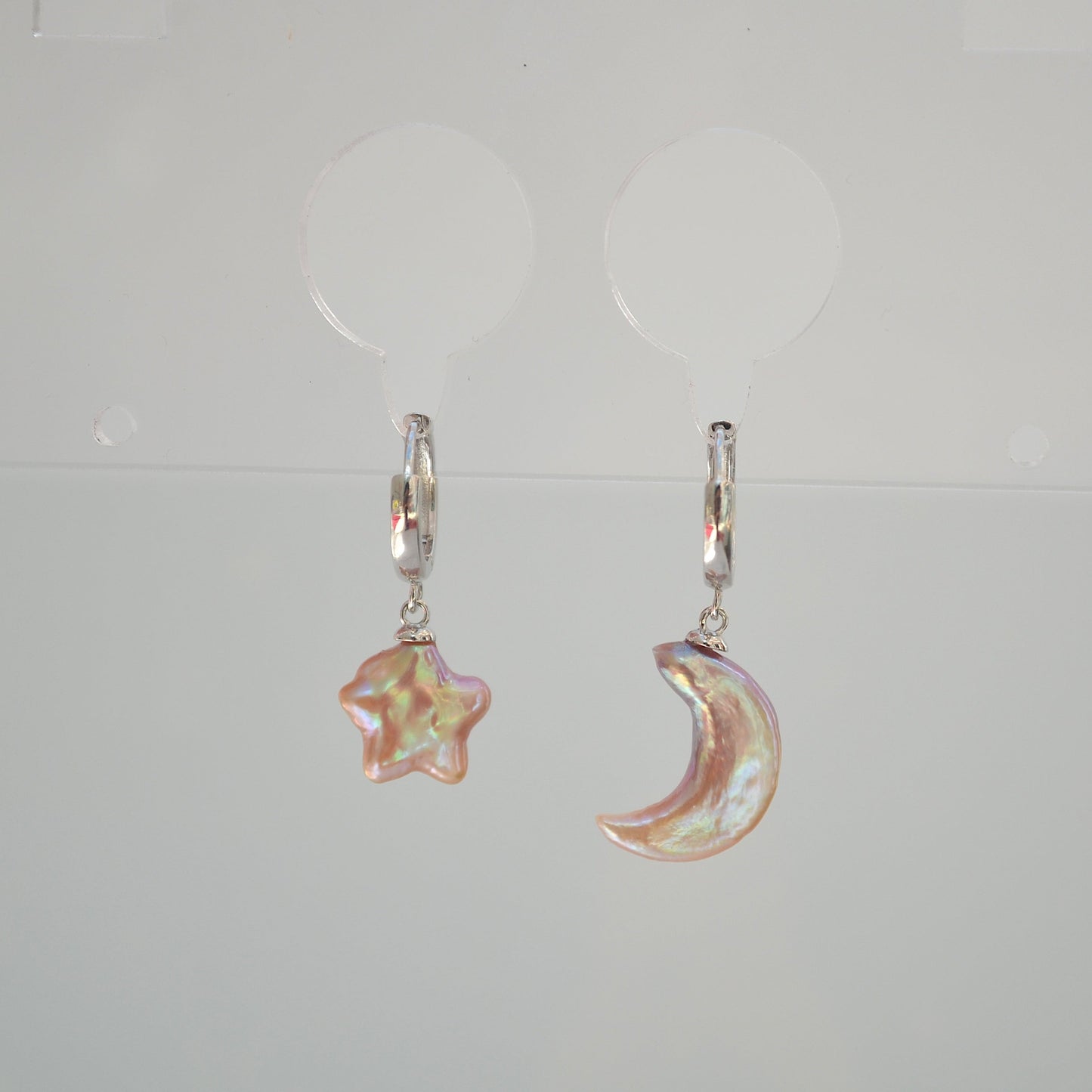 Purple Moon&Star Earrings