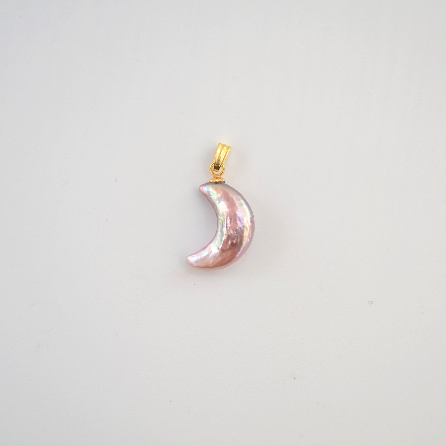 Purple Moon Pearl Pendant