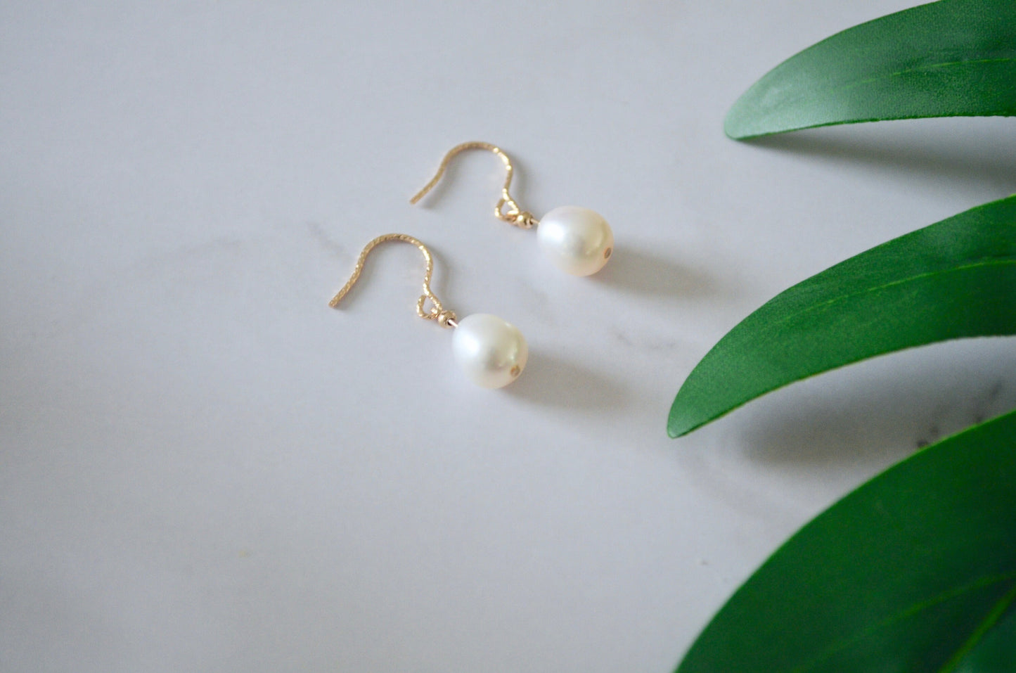 Classic Tiny Freshwater Pearl Earrings