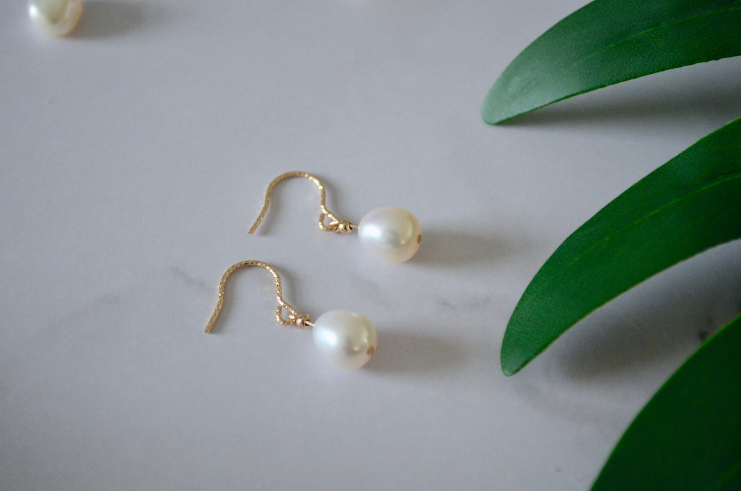 Classic Tiny Freshwater Pearl Earrings