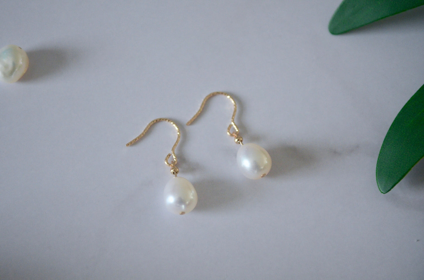Classic Tiny Freshwater Pearl Earrings