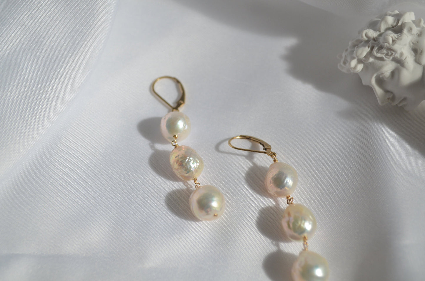 Candice Trio Kasumi Pearl Earrings