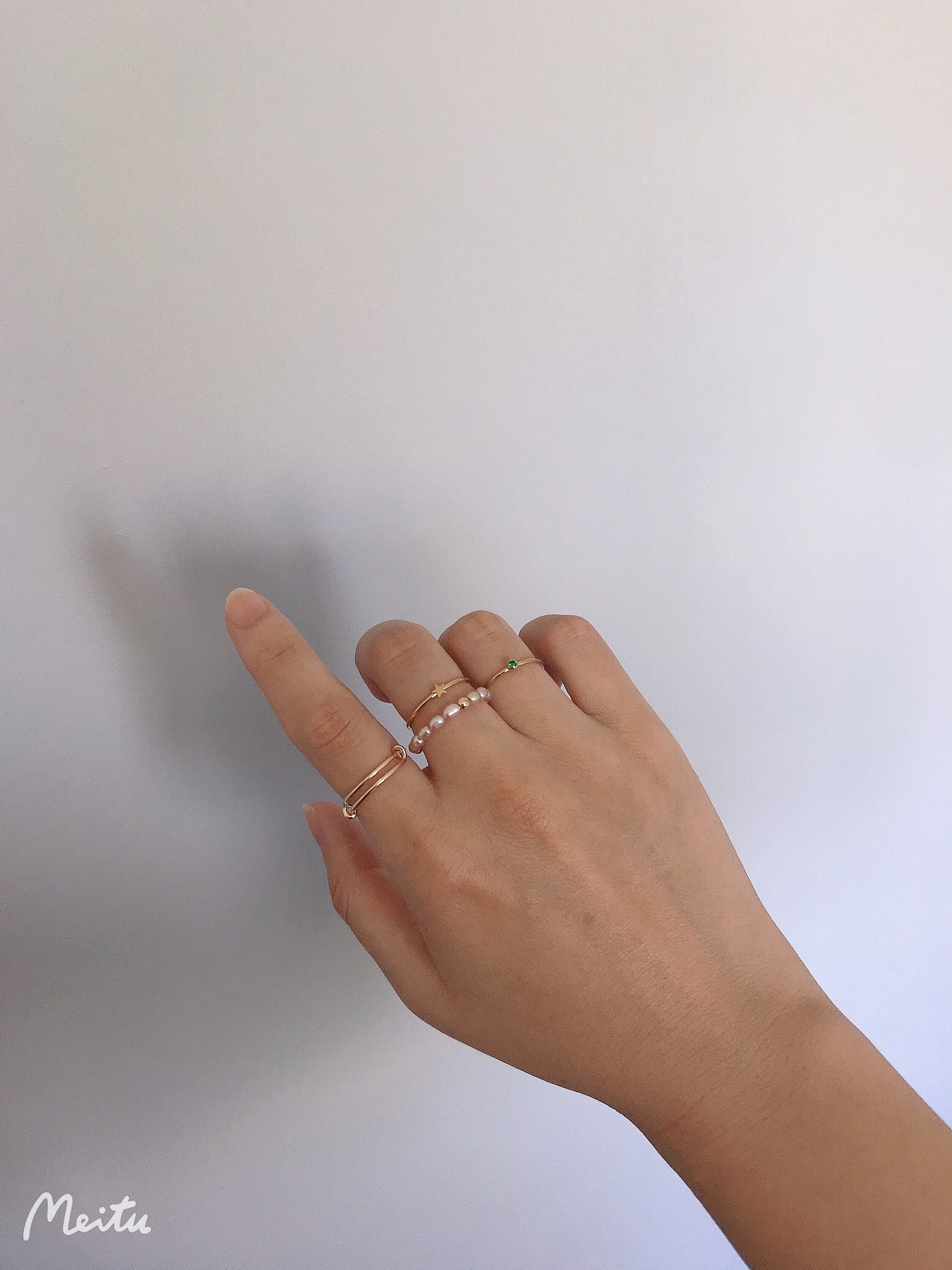 Emerald Green Zircon Ring