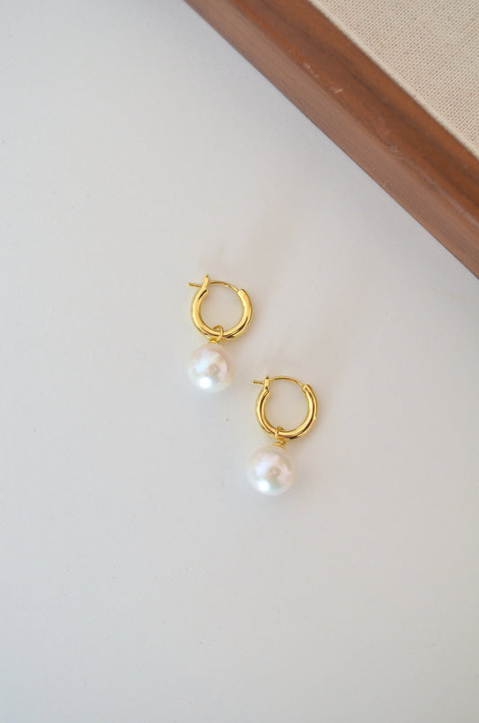 Ines-Gold Vermeil Hoop Earrings