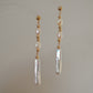 Margot-Gold Filled Pearl Drop earrings