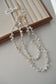 Flora-Keshi Pearl Necklace