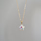 Star Pearl Pendant with CZ stone