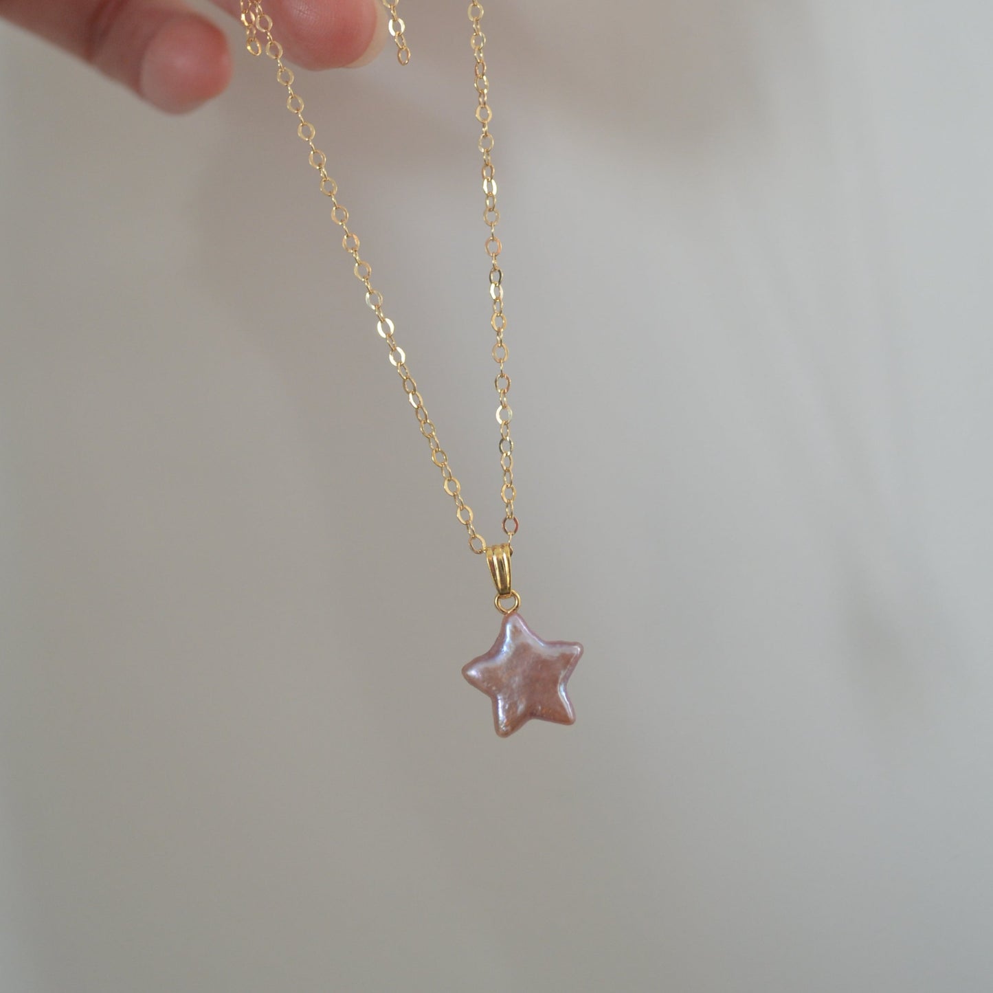 Purple Star Pearl Pendant