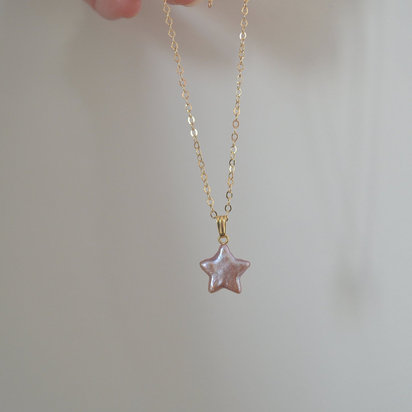 Purple Star Pearl Pendant