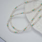 Natural Turquoise and Pearl Necklace