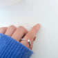 Casey-Adjustable Saltwater Pearl Ring