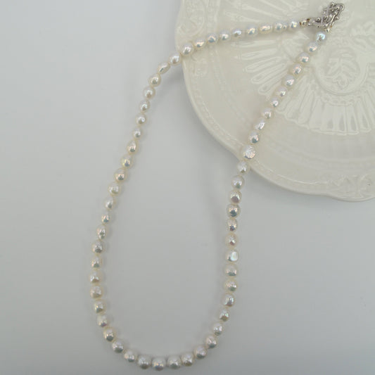 Joëlle Baroque Pearl Necklace