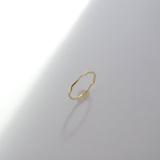Gold Filled Wavey Ring