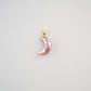 Purple Moon Pearl Pendant