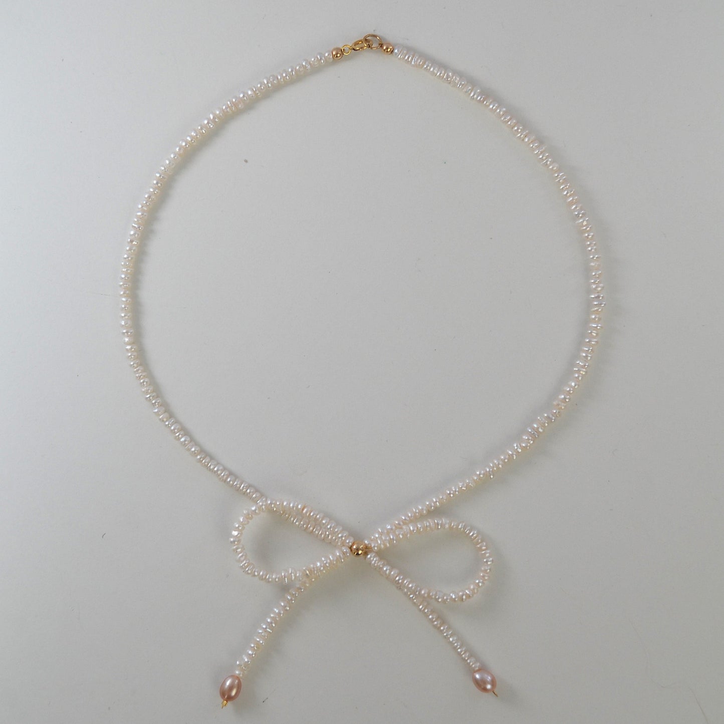 Pearl Bow Chocker