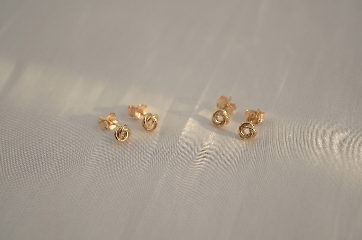 Love Knot Stud Earrings