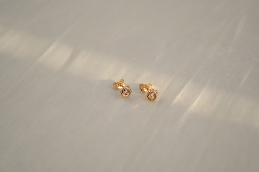 Love Knot Stud Earrings