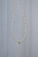 Pearl Choker with Gold Filled Bead