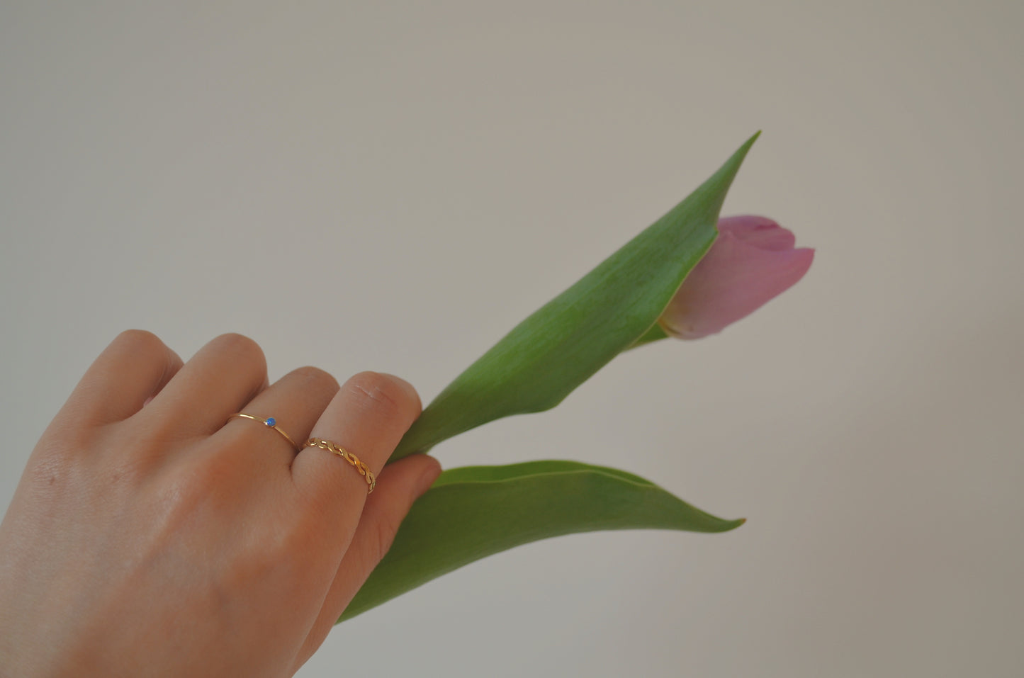 Blue Opal Stacking Ring