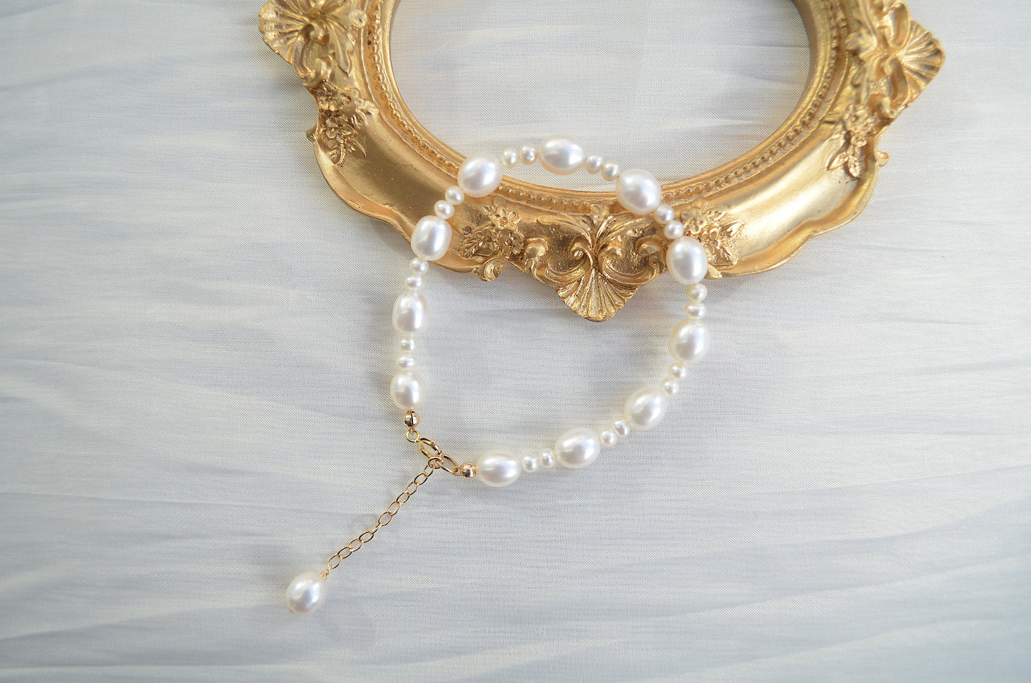 Leah Rice Pearl Bracelet