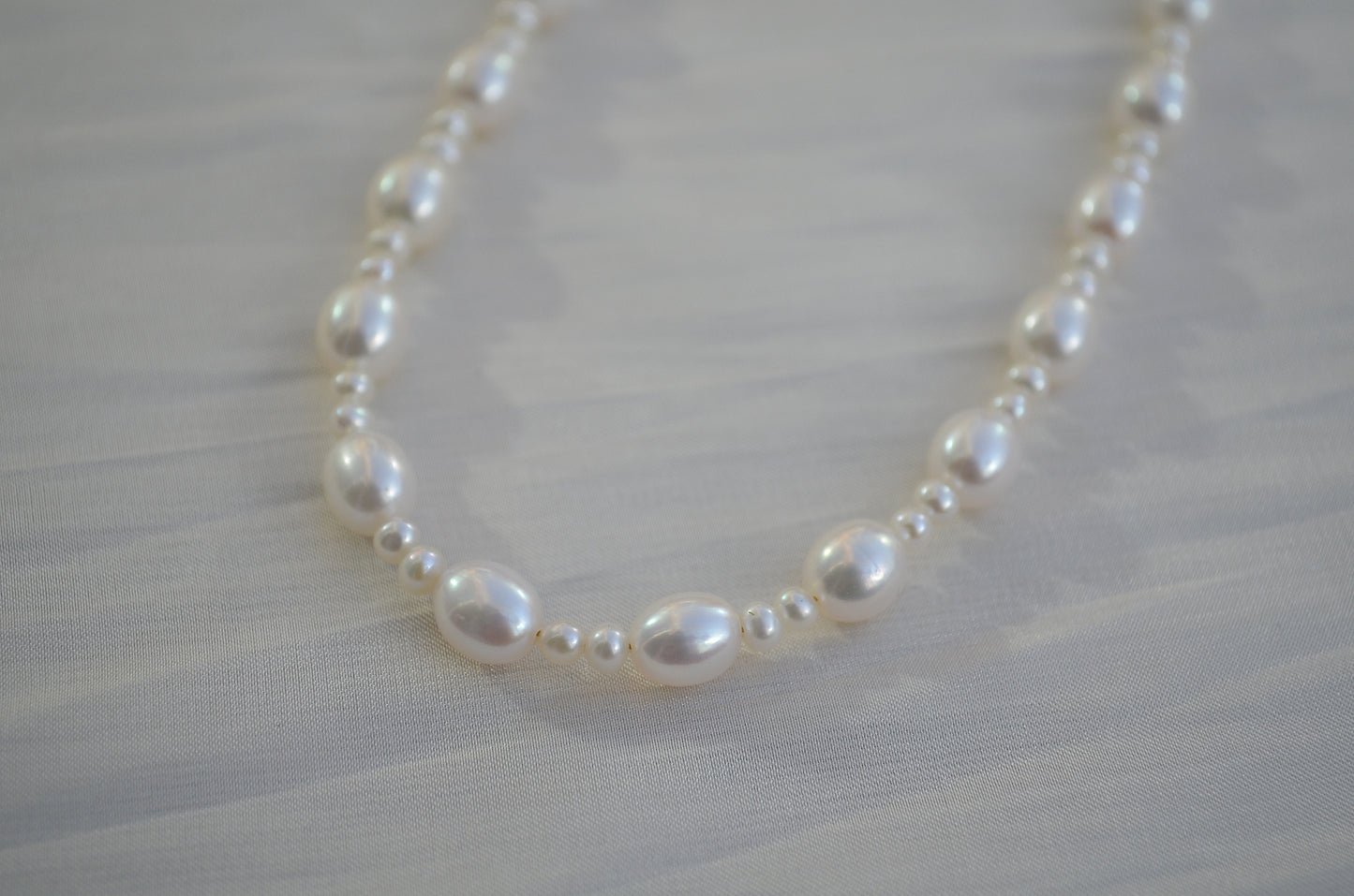 Leah Rice Pearl Necklace