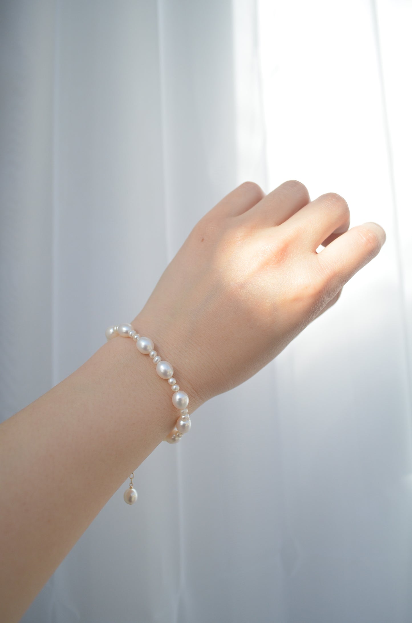 Leah Rice Pearl Bracelet