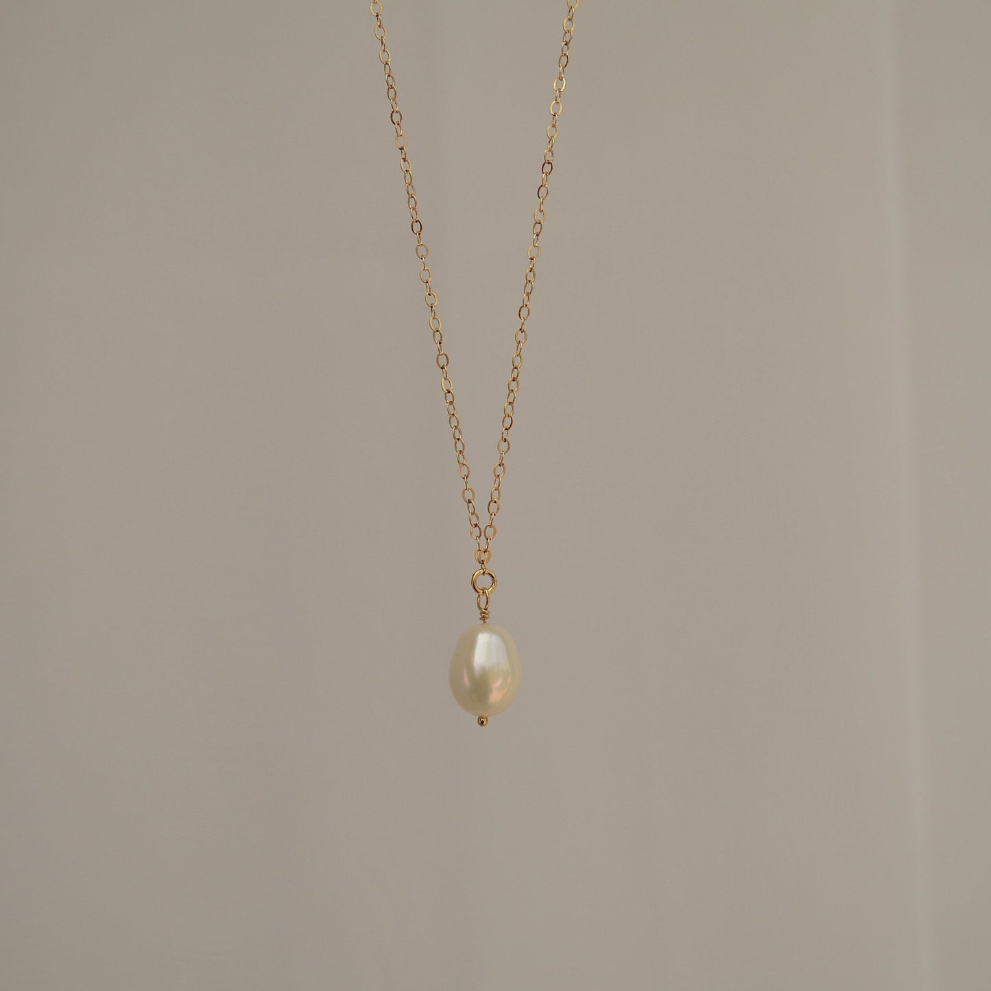 Classic Pearl Drop Necklace