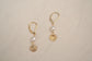 Pearl and Sun Earrings