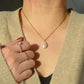 Jessi- Baroque Pearl Box Chain Necklace