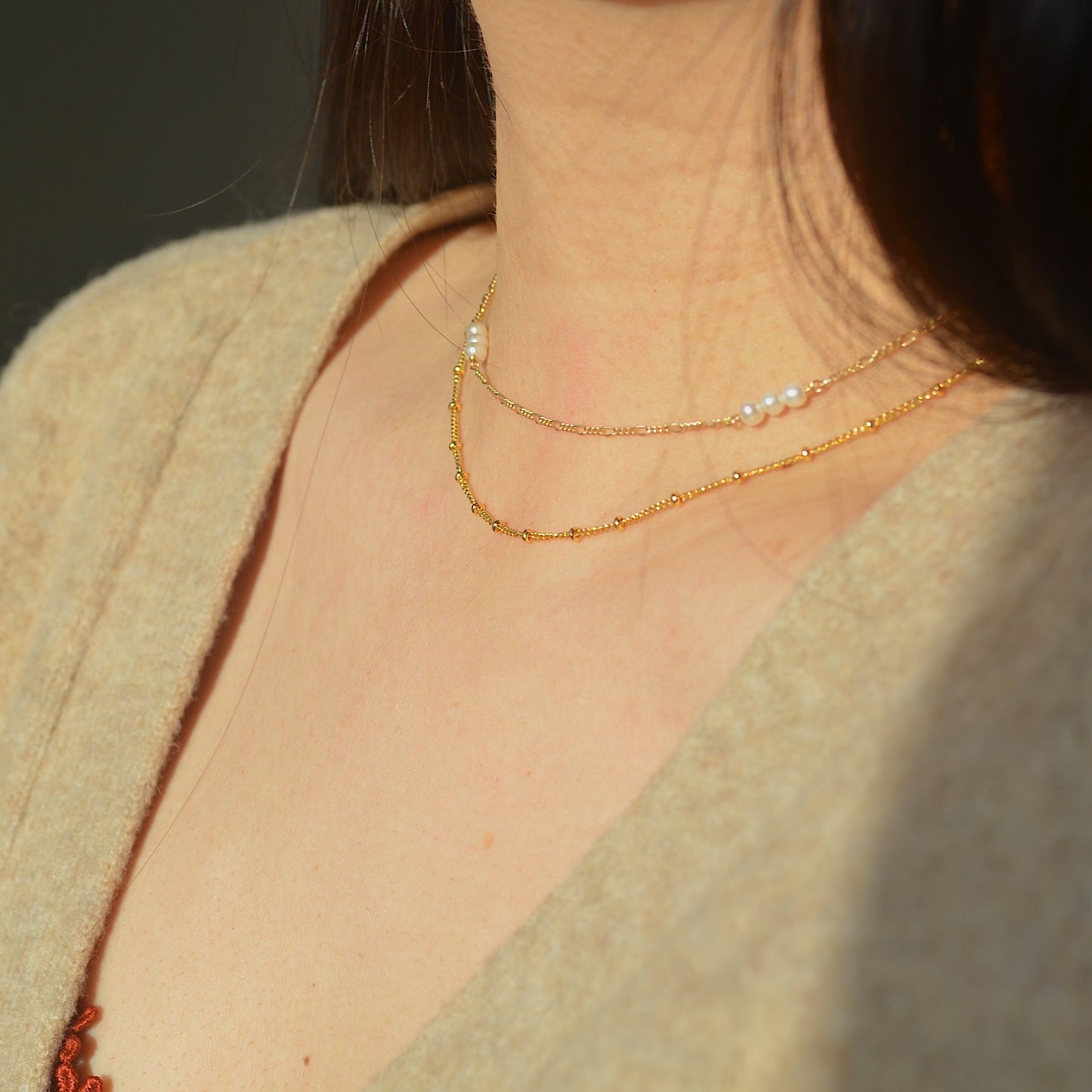 Beatrice - Mini Freshwater Pearl Choker