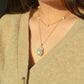 Iris-Pearl Satellite Necklace