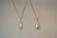 Jessi- Baroque Pearl Box Chain Necklace