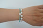 Amazonite And Freshwater Pearl Bracelet