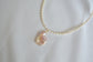 Athena Irregular Petal Pearl Necklace