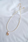 Athena Irregular Petal Pearl Necklace