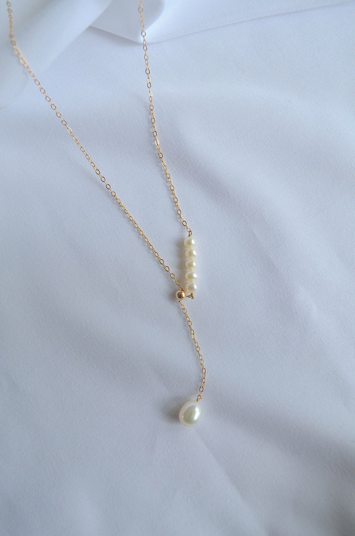 Adjustable Freshwater Pearl Necklace