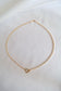 Cara Half pearl Half Paperclip Chain Necklace