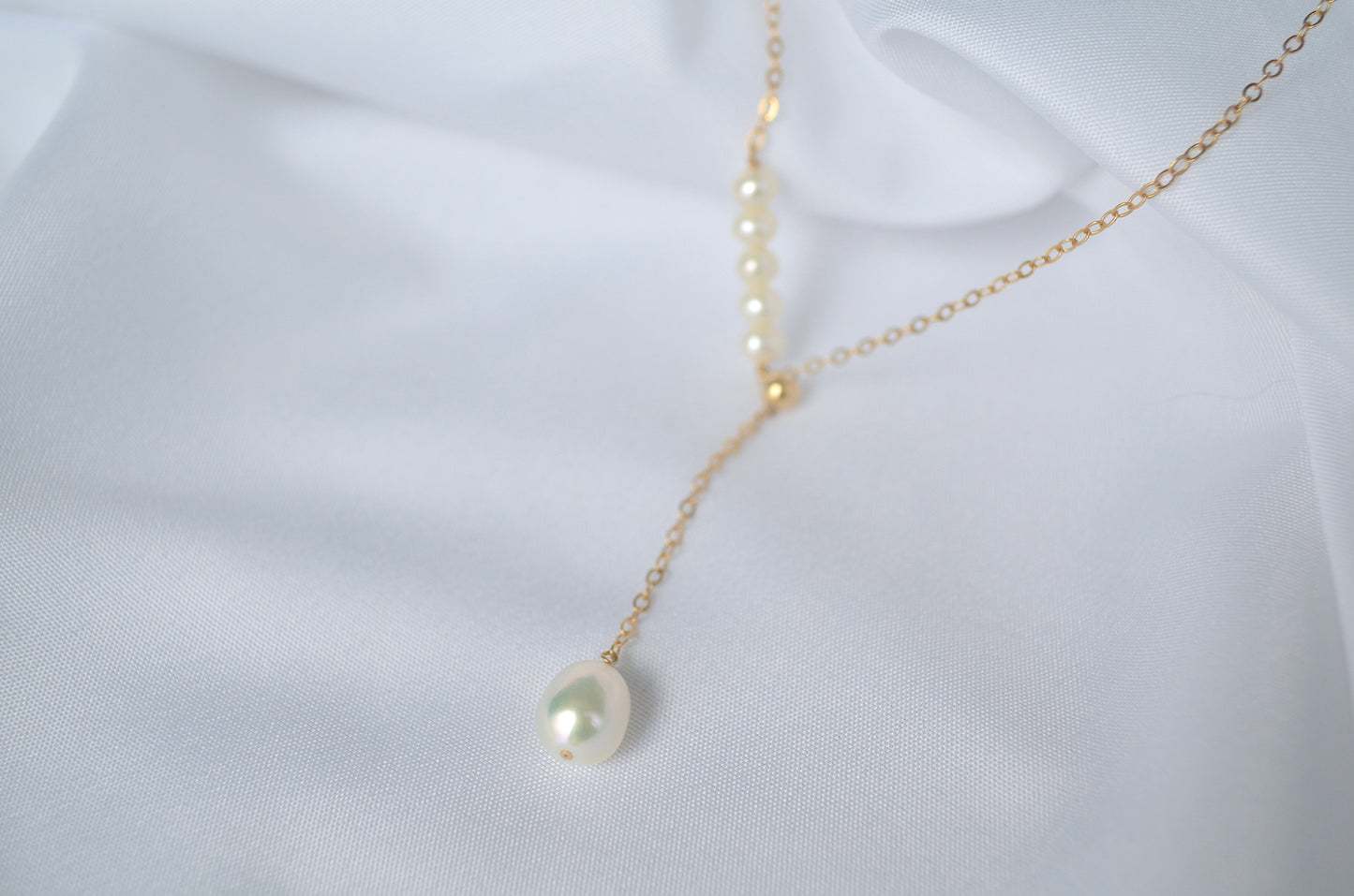 Adjustable Freshwater Pearl Necklace