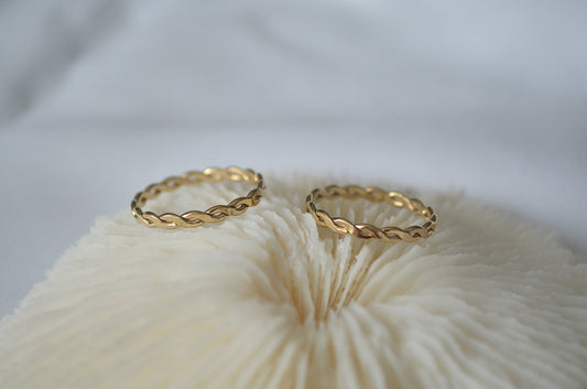 Braided Rope Stacking Ring